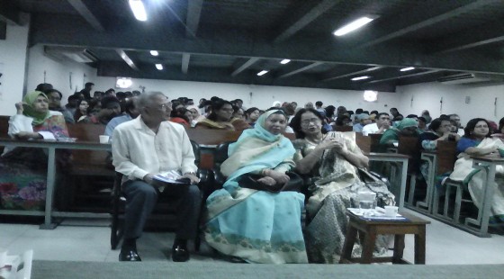 Section of audience at the seminar