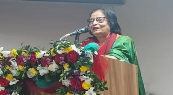 National Professor Shahla Khatun at the Golden Jubilee of Independence of Bangladesh and 100th Birthday of Father of Nation, Sheikh Mujibur Rahman